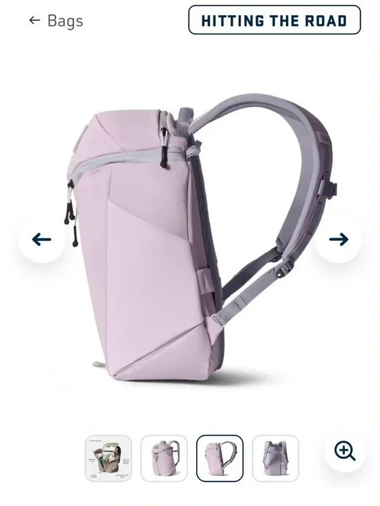 Yeti Women's Ripzip Backpack in Pink - Picture 6 of 13